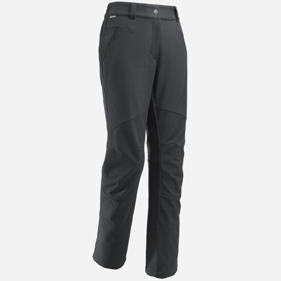 Women's Pant TRACK SOFTSHELL PANTS W - black - Pant - Trekking 