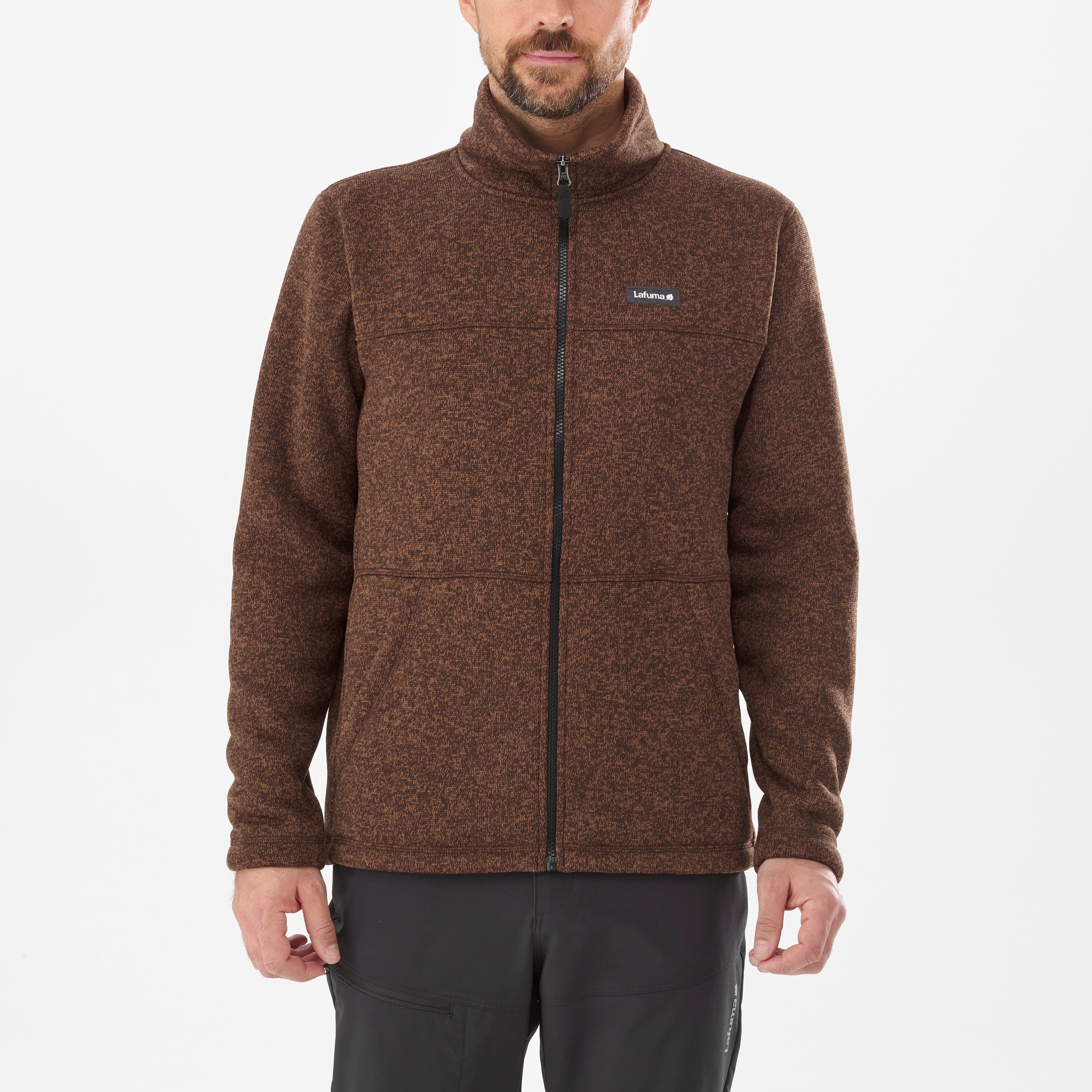 【返品?交換対象商品】 Men's Fleece jacket CALI - brown - Fleece jacket - Voyage ジャケット・アウター